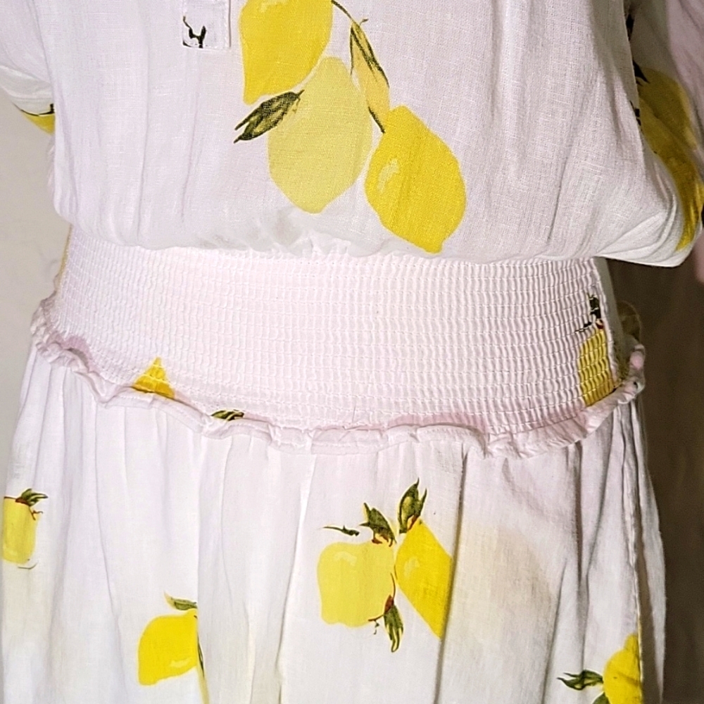Rails Linen Lemon Sundress - image 3